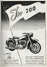 Pubblicita 1952 motocicletta usato  Biella