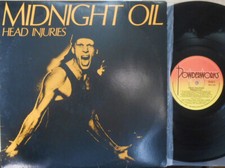 Óleo meia-noite ORIG OZ LP ferimentos na cabeça muito bom estado+ '79 Powderworks MLF322 Alt Rock comprar usado  Enviando para Brazil