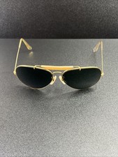 Óculos de sol Ray Ban B&L EUA 62[]14 dourado vintage aviador B5 comprar usado  Enviando para Brazil