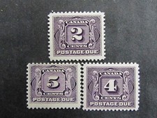 Usado, Selo nystamps Canadá # J2-J4 Estado perfeito OG H $135 U13x240 comprar usado  Enviando para Brazil