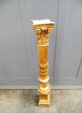 Colonna legno dorata usato  Seregno