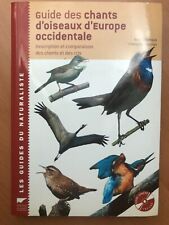 Guide chants oiseaux d'occasion  Nancy-