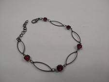 Metal bracelet magenta for sale  Stevens Point