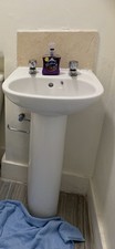 Small basin pedestal for sale  LONDON