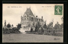 Cpa fréteval villa d'occasion  Expédié en France
