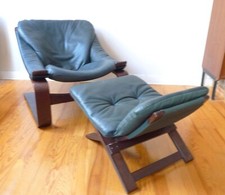 Fauteuil cuir bois d'occasion  Cognac