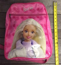 Mochila Barbie vintage 1997 logotipo rosa menina escolar (estado defeituoso), usado comprar usado  Enviando para Brazil