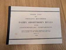 Dairy shorthorn society for sale  CARLISLE