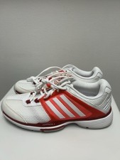 Tênis masculino tamanho 10-Women’s Adidas Barricade 2015 branco/vermelho 8.5 novo em folha comprar usado  Enviando para Brazil