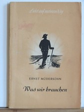 Ernst modersohn wir gebraucht kaufen  Dresden
