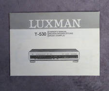 Bedienungsanleitung luxman 530 gebraucht kaufen  Ratingen