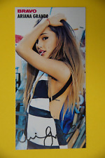 Ariana Grande - rare 2014 Bravo magazin card - German card - excellent con comprar usado  Enviando para Brazil