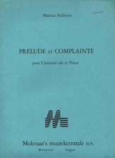 Maurice faillenot prelude d'occasion  Ceyzériat