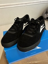 Lakai Cambridge Camurça Preta Tamanho 12 Masculina NOVO COM CAIXA comprar usado  Enviando para Brazil