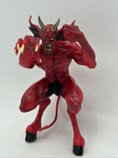 Boneco Iron Maiden Devil Number of the Beast Art Asylum 2002 vermelho 7" sem garfo comprar usado  Enviando para Brazil