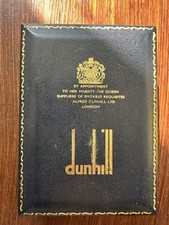 Dunhill silver lighter for sale  LONDON