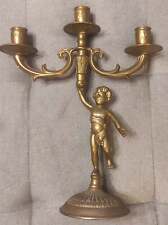Antico candelabro bronzo usato  Roma