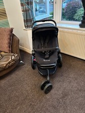 Black quinny pram for sale  BOLTON