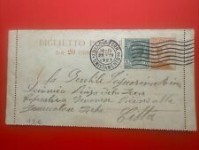 Biglietto postale 1923 usato  Genova