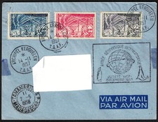 Taaf lettre 1957 d'occasion  France