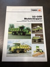 Baumaschinen prospekte terex gebraucht kaufen  Neumagen-Dhron