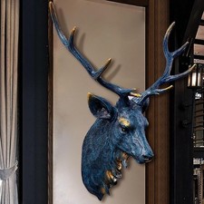 Stag head wall for sale  SALFORD