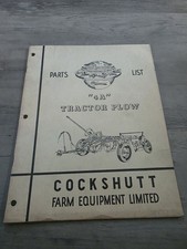 Cockshutt parts list for sale  Huntington