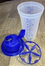 Usado, Tupperware #844 16 oz Batedeira Quick Shake ~ Azul Escuro ~ Mal Usado comprar usado  Enviando para Brazil