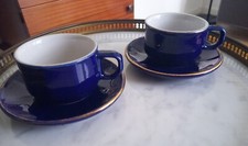 Paire tasses soucoupes d'occasion  Nantes-