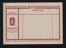 Wiesbaden rechnungsbogen 1930 gebraucht kaufen  Leipzig