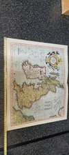Vintage map british for sale  KINLOCHLEVEN