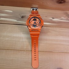 Cronógrafo de alarme analógico digital resistente à água CASIO "G-Shock" vermelho (5255) GA-150A comprar usado  Enviando para Brazil