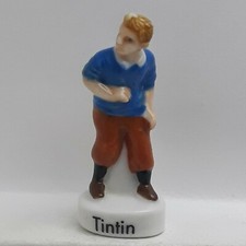 Fève tintin porcelaine d'occasion  Gignac-la-Nerthe