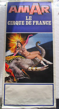 Affiche cirque amar d'occasion  Toul