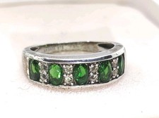 Silber chromdiopsid ring gebraucht kaufen  Schönbrunn