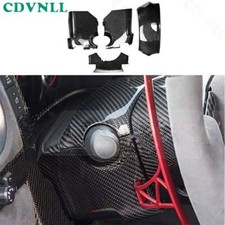 Capa base volante fibra de carbono seca decoração 4* para Nissan GTR R35 2009-2016 comprar usado  Enviando para Brazil