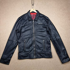 Superdry leather jacket for sale  FLEETWOOD