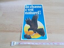 Autocollant chasse naturel d'occasion  Toulon-
