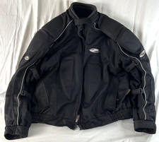 Jaqueta de motocicleta Nitro Racing masculina 4XL acolchoada zíper completo preta forrada Duraguard comprar usado  Enviando para Brazil