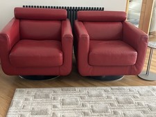 Bundle red leather for sale  LONDON