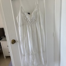 Fabulous.white sun dress for sale  PETERBOROUGH