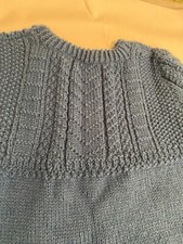 Handknit cable dark for sale  LONDON