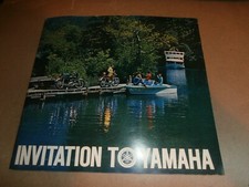 Vintage 1973 Convite para Yamaha Livreto Motocicletas Snowmobiles Barcos comprar usado  Enviando para Brazil