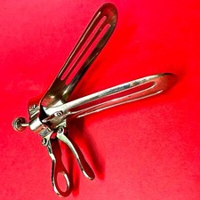 1920 ANTIGO ESPÉCULO VAGINAL GINECOLÓGICO MEDICINA CIRÚRGICA MÉDICA "AESCULAP" comprar usado  Enviando para Brazil