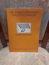 Künstlerischen drucktechniken gebraucht kaufen  Bad Rappenau