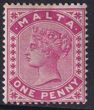 Malta 1885 sg21 for sale  TEWKESBURY