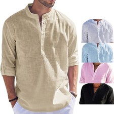 Camicia uomo lino usato  Casoria