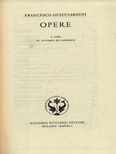 Francesco guicciardini. opere usato  Italia