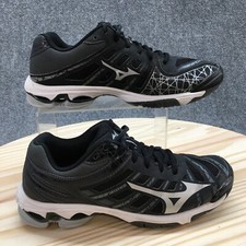 Tênis Mizuno Feminino 8.5 Tensão de Onda Atlético Baixo Preto Cinza com Cadarço comprar usado  Enviando para Brazil