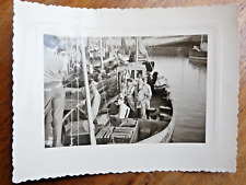 Photograph fishing boat d'occasion  Expédié en Belgium